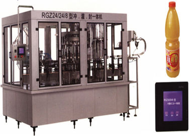 Chine Machine de remplissage de boisson d&#039;acier inoxydable 150 ml - 5000 ml de capacité avec la bouteille de plastique de PVC usine