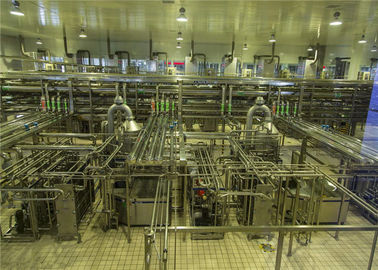 Facile actionnez la chaîne de production de yaourt bouteille en plastique d'affaires pour l'usine