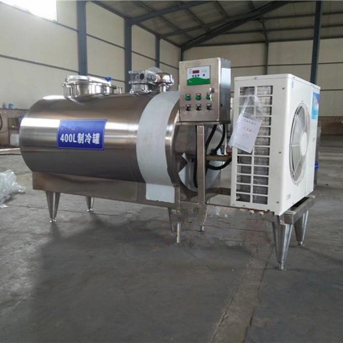 Réservoir de refroidissement d'acier inoxydable, type de refroidissement adapté aux besoins du client de verticale de machine de lait