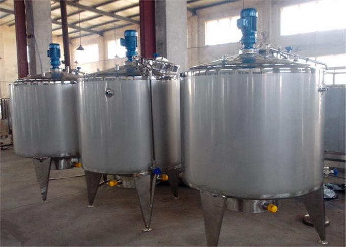 Le processus de réservoir de mélange de lait de jus de fruit/acier inoxydable échoue 1000L 2000L 3000L