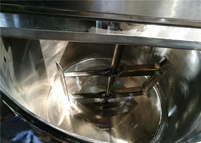 Le processus de réservoir de mélange de lait de jus de fruit/acier inoxydable échoue 1000L 2000L 3000L