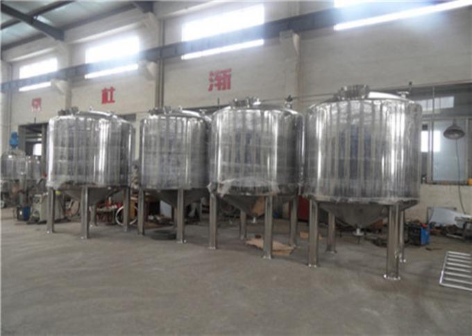 Grandes grandes cuves de fermentation d'acier inoxydable 500L - capacité 5000L pour l'industrie alimentaire