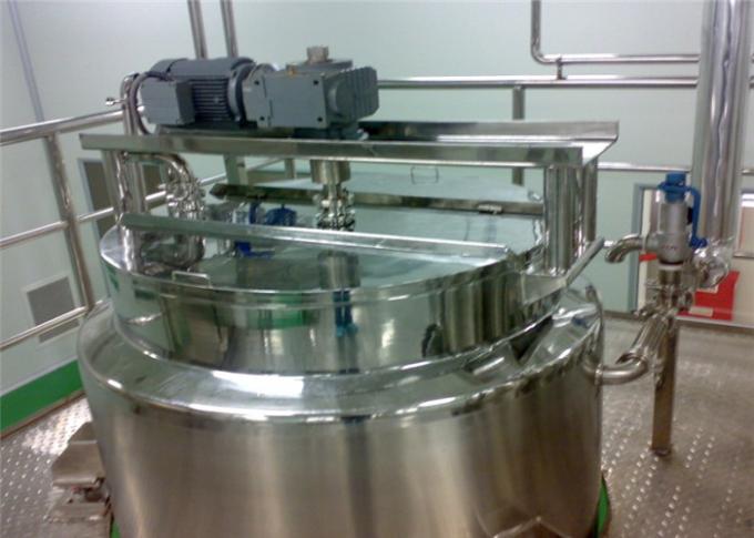 Chauffage de vapeur de mélange sanitaire de réservoirs d'acier inoxydable/chauffage électrique pour le jus