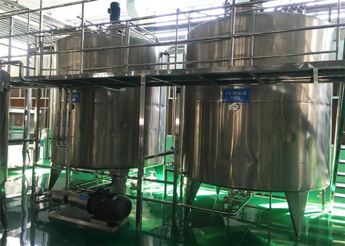 Réservoir de mélange d'acier inoxydable de jus à haute pression industriel de cuves de fermentation