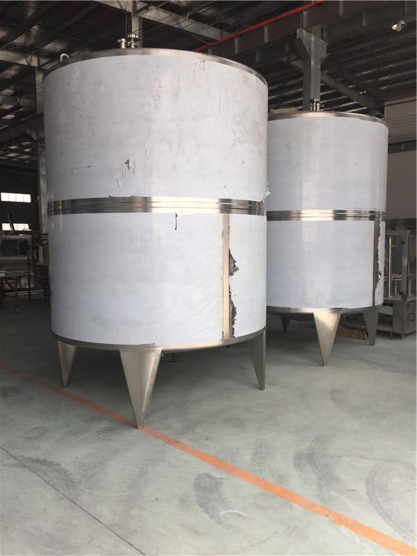 Navire 6000L de fermentation de l'acier inoxydable 316 pour la ligne de production laitière