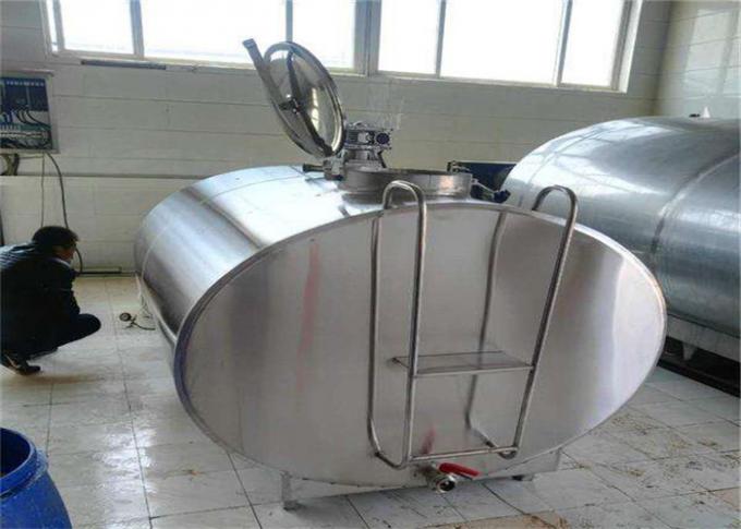Facile actionnez le réservoir à lait du réservoir de refroidissement du lait/solides solubles avec le compresseur d'air de Copeland