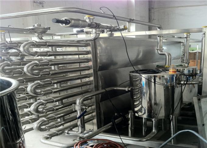 Le PLC examinent la machine de stérilisation UHT/stérilisation tubulaire faciles installent