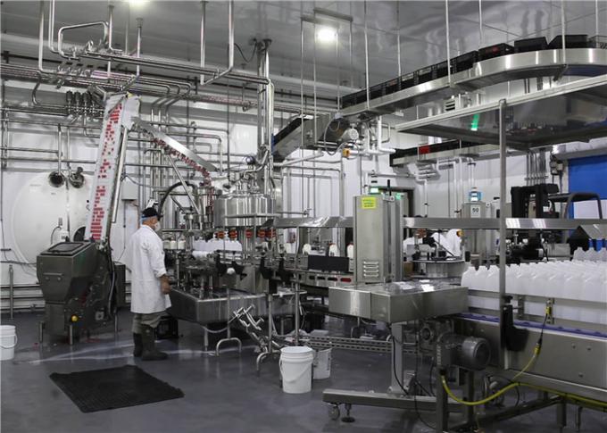 Ligne de production laitière/certificat assaisonnés de la CE d'équipement laiterie