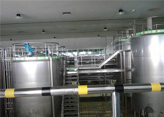Réservoirs sanitaires commerciaux d'acier inoxydable, équipement industriel de yaourt