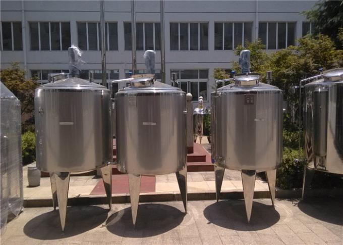 Réservoir de mélange liquide d'acier inoxydable pour l'industrie alimentaire de boisson/approuvée par le FDA