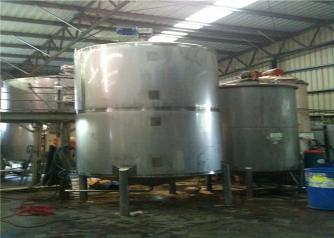 Cuves de fermentation d'acier inoxydable de catégorie comestible, solides solubles mélangeant le réservoir pour la boisson