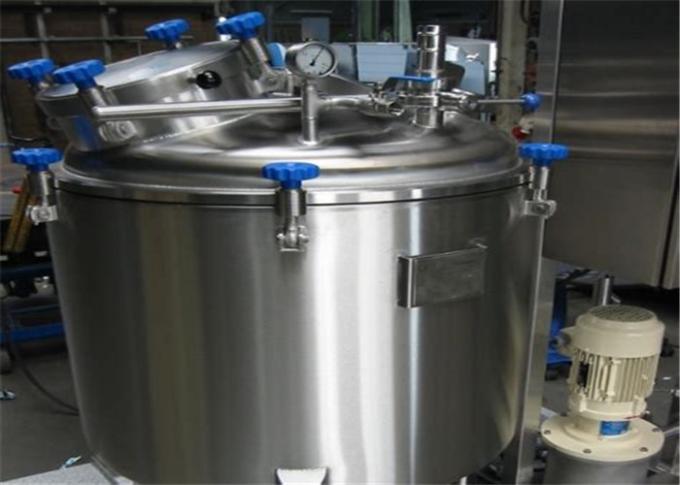 500 - 2000 réservoirs d'acier inoxydable de gallon, réservoir de refroidissement du lait pour l'usine de boisson