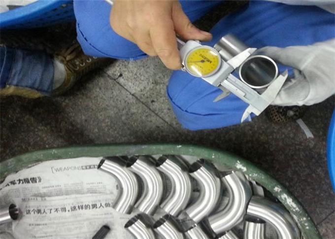 Taille inoxydable de garnitures de tuyau d'acier de Kaiquan adaptée aux besoins du client pour l'industrie laitière de lait