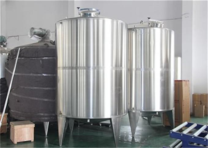 Réservoirs de mélange 100l - 10000L d'acier inoxydable de grande capacité pour l'industrie alimentaire
