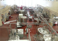 Chaîne de production de yaourt de série de KQ UHT à matière grasse naturelle à faible teneur en matière grasse 500L 1000L d'équipement