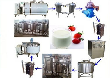 Chine Installation de fabrication de lait UHT, chaîne de fabrication pasteurisée 500L1000L 2000L de lait usine