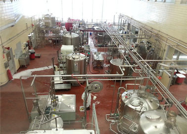 Chine Chaîne de production de yaourt de série de KQ UHT à matière grasse naturelle à faible teneur en matière grasse 500L 1000L d&#039;équipement usine
