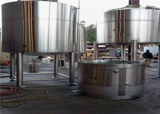 Cuves de fermentation de mélange professionnelles de la catégorie comestible solides solubles de réservoirs d'acier inoxydable