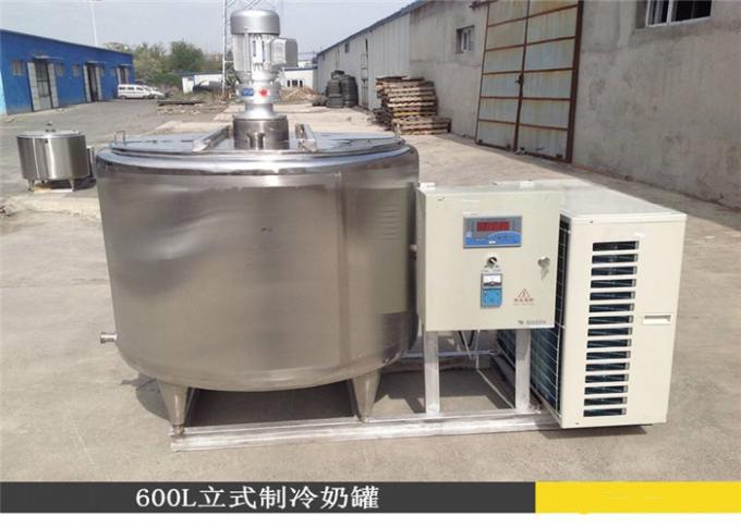 2000 - matériel d'acier inoxydable de réservoir de refroidissement du lait 6000L avec le compresseur d'air