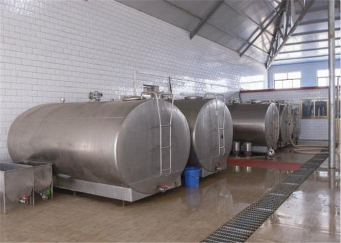 2000 - matériel d'acier inoxydable de réservoir de refroidissement du lait 6000L avec le compresseur d'air