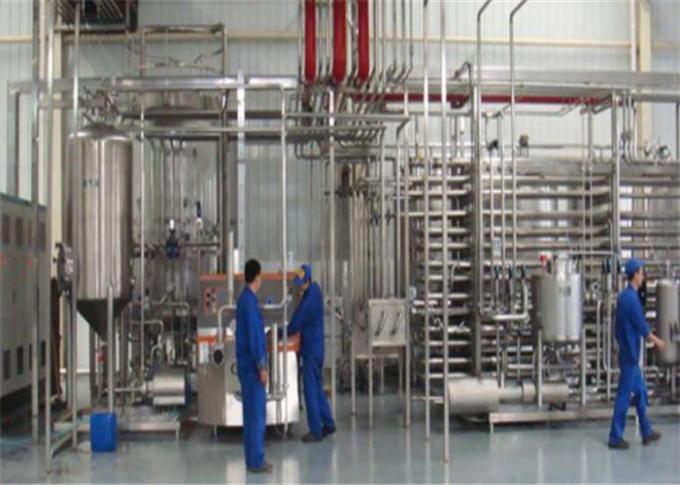 Installation de fabrication de lait UHT, chaîne de fabrication pasteurisée 500L1000L 2000L de lait