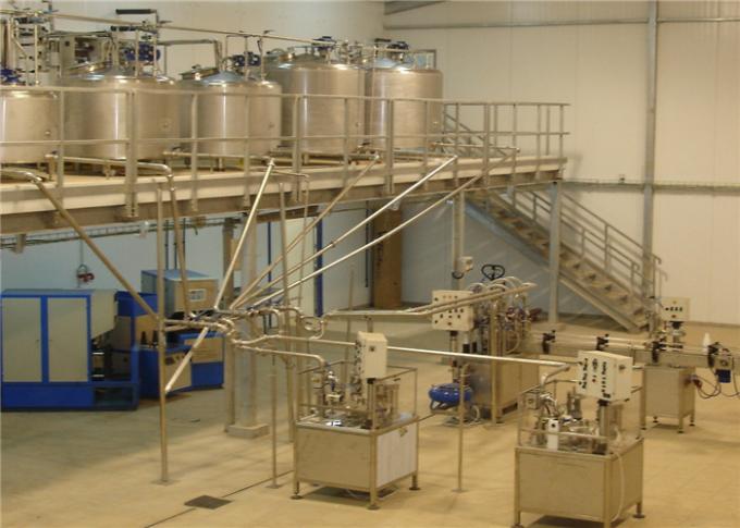 Ligne automatique installation de transformation de lait de laiterie UHT 3000L 5000L de production laitière