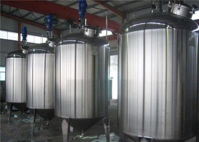 Chaîne de production de mélange de réservoir du lait SUS316L/SUS304 OEM d'isolation thermique de vapeur disponible