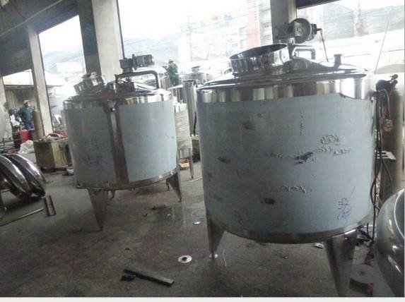 Réservoirs durables de vin d'acier inoxydable, cuve de fermentation de yaourt pour l'industrie de lait