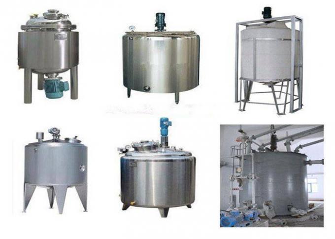 Réservoir de mélange de liquide industriel/réservoir de mélange d'agitateur pour la production laitière