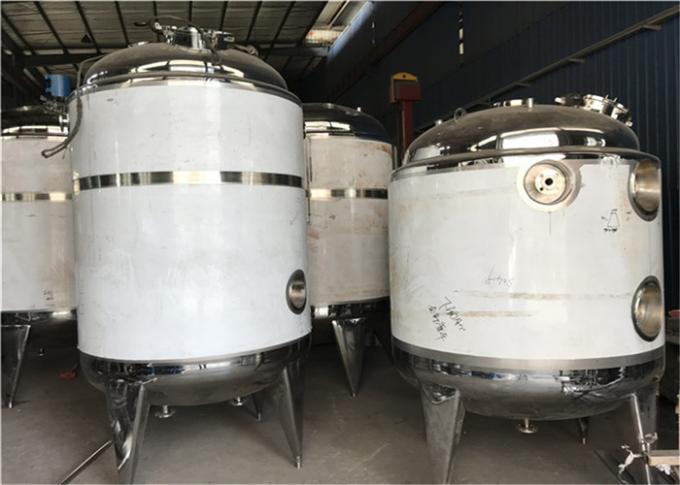 Cuves de fermentation d'acier inoxydable de cuve de stockage de chimie chauffant des réservoirs